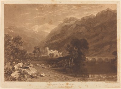 Bonneville, pubblicato 1816 da Joseph Mallord William Turner