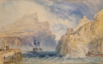 Boscastle, Cornovaglia, c. 1824 da Joseph Mallord William Turner