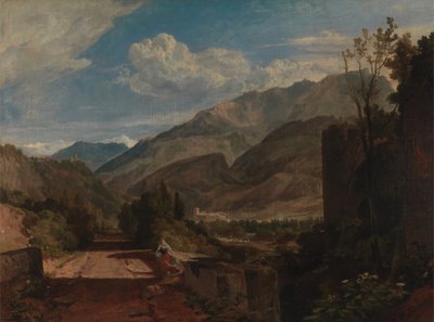 Castelli di San Michele, Bonneville, Savoia, 1802-1803 da Joseph Mallord William Turner