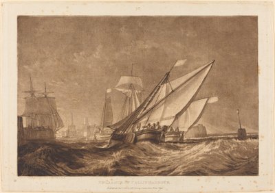 Ingresso del Porto di Calais da Joseph Mallord William Turner