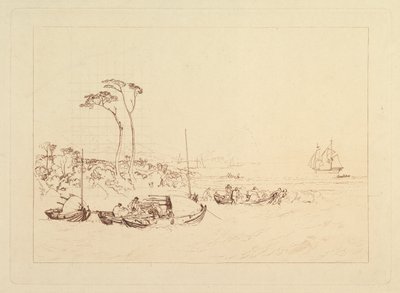 Castello e città di Inverary, Scozia, Liber Studiorum, parte XIII, 1816 da Joseph Mallord William Turner