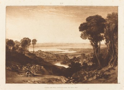 Incrocio del Severn e del Wye, pubblicato 1811 da Joseph Mallord William Turner