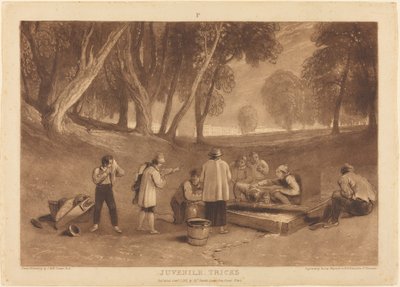 Trucchi giovanili, pubblicato 1811 da Joseph Mallord William Turner