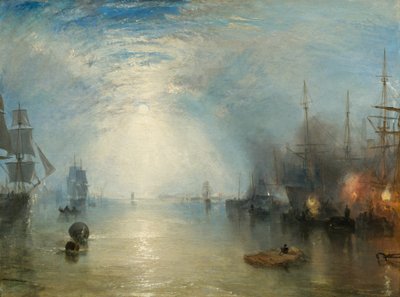 Scaricatori di carbone al chiaro di luna, 1835 da Joseph Mallord William Turner