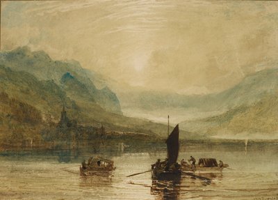 Lago di Brienz, al chiaro di luna, 1802-1808 da Joseph Mallord William Turner