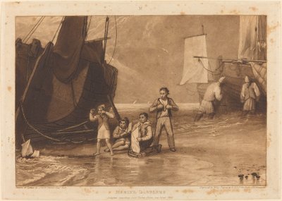 Dilettanti marini, pubblicato 1811 da Joseph Mallord William Turner