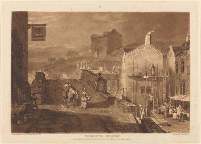 Morpeth, pubblicato 1809 da Joseph Mallord William Turner