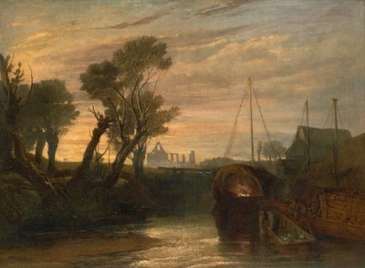 Abbazia di Newark, tra il 1806 e il 1807 da Joseph Mallord William Turner