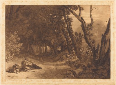 Procri e Cefalo, pubblicato 1812 da Joseph Mallord William Turner