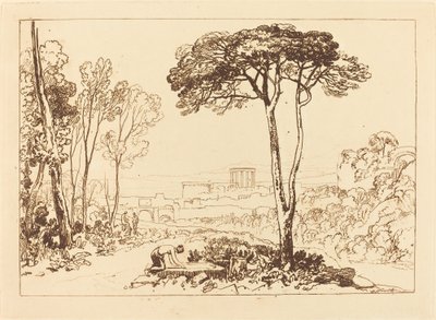 Scena nella Campagna, pubblicato 1812 da Joseph Mallord William Turner