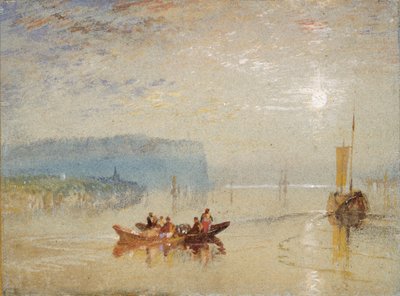 Scena sulla Loira, vicino ai Coteaux de Mauves, c1830 da Joseph Mallord William Turner
