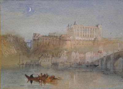 Il ponte e il castello di Amboise da Joseph Mallord William Turner