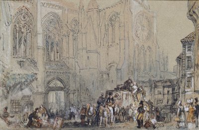 La Chiesa di San Giuliano, Tours da Joseph Mallord William Turner