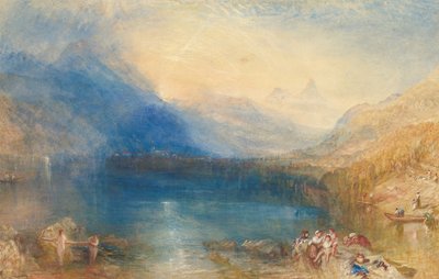 Il Lago di Zug da Joseph Mallord William Turner