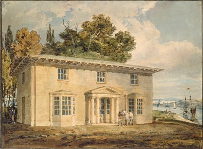 Il Penrhyn Arms a Port Penrhyn, ca. 1797-1798 da Joseph Mallord William Turner