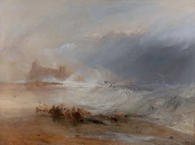 Naufragatori - Costa del Northumberland, con un Vapore che Assiste una Nave al Largo da Joseph Mallord William Turner