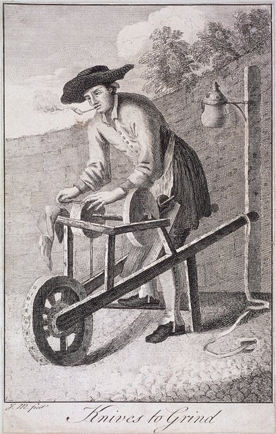 Affilacoltelli, Grida di Londra da JM