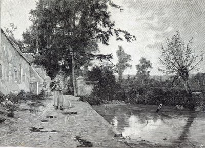 Dopo la pioggia, da Leisure Hour, 1888 da J.M. Barnsley