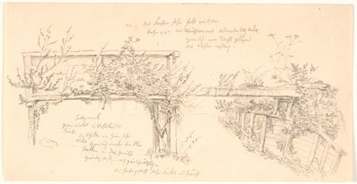 Dettagli del mulino di Haraldsborg vicino a Roskilde da J.P. Møller