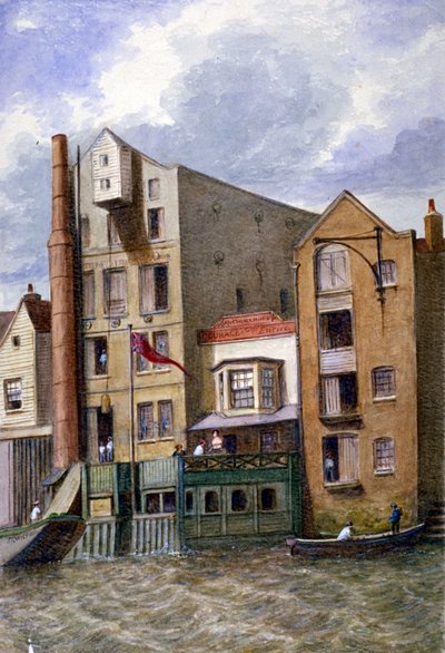 Anchor and Hope Inn, New Crane Stairs, Shadwell, Londra da JT Wilson