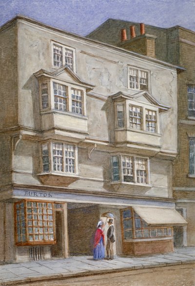 Coleman Street, City of London, 1868 da JT Wilson