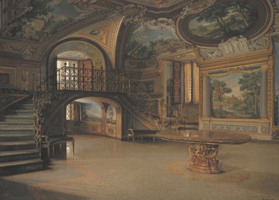 Una Sala nel Palazzo Borghese da J.Th. Hansen