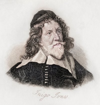 Inigo Jones (incisione) da J.W. Cook