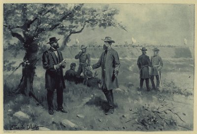 La resa di Pemberton a Grant da J. (after) Steeple Davis