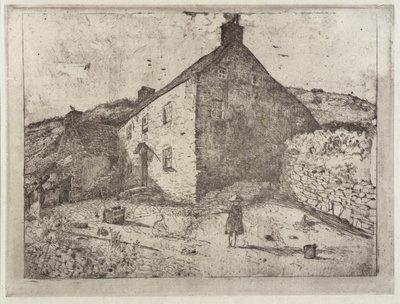 Capanna del pescatore - Isola di Man da J. Alden Weir