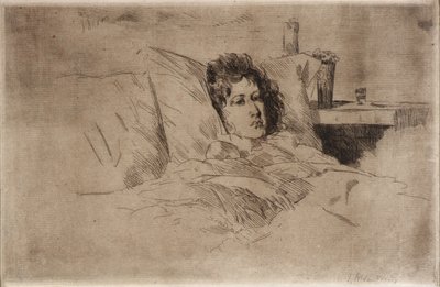 Madre e neonato da J. Alden Weir