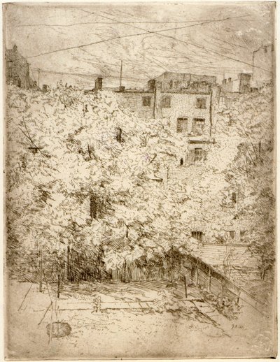 Il mio cortile n. 2 da J. Alden Weir