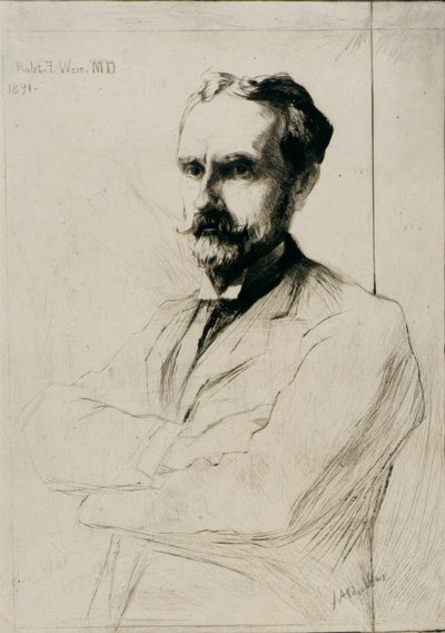 Ritratto del Dr. Robert F. Weir da J. Alden Weir