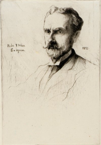 Ritratto del Dr. Robert F. Weir da J. Alden Weir