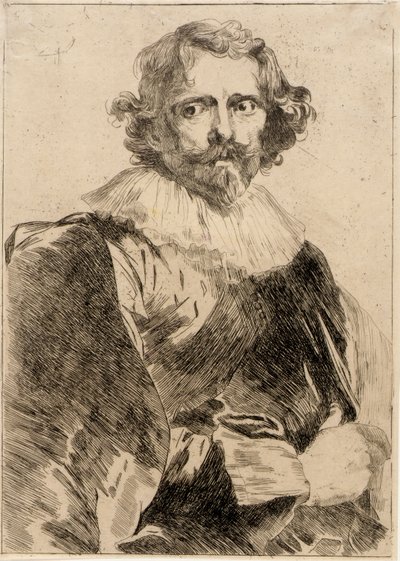 Ritratto di Lucas Vorsterman da J. Alden Weir