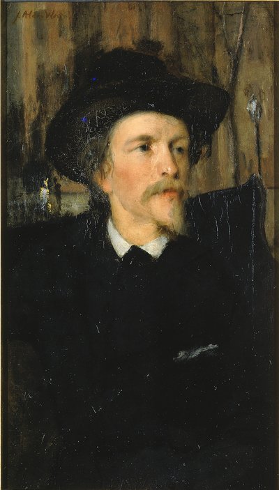 Ritratto di Wyatt Eaton da J. Alden Weir