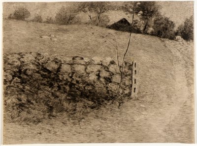 Il lotto del fienile da J. Alden Weir