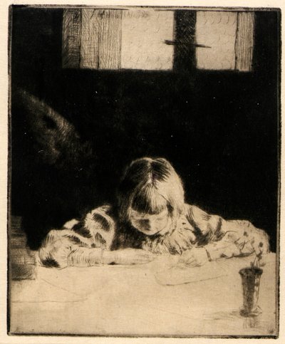 Il piccolo studente da J. Alden Weir