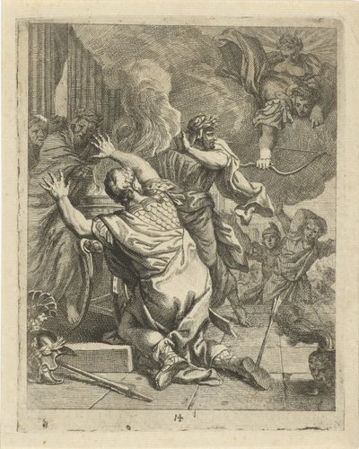 La morte di Achille da J. Alexander Janssens