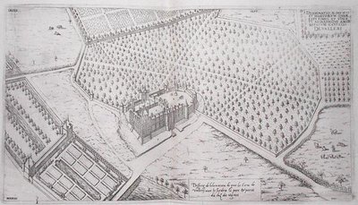 Chateau de Vallery con giardini, parco e parte del vigneto, da 