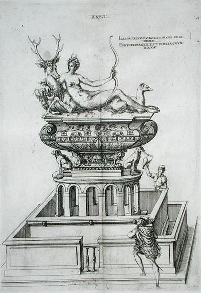 Progetto di fontana, da 