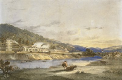Trefforest Tin Works, Glamorganshire, c.1840 da J. Appleby