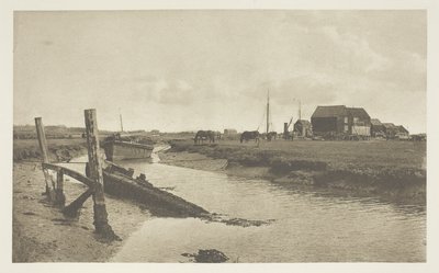 Un fiume di marea, costa orientale da J. B. B. Wellington