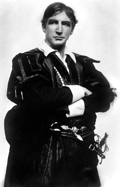 Jerrold Robertshaw 1866-1941, attore inglese, inizio XX secolo da J. Beagles and Co.