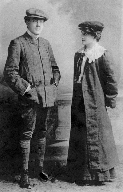 Mabel Hackney e Laurence Irving, 1907 da J. Beagles and Co.