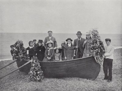 Giornata della ghirlanda ad Abbotsbury, il Festival di Nettuno da J. Benjamin Stone