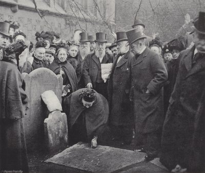 Raccogliere sei pence a Smithfield da J. Benjamin Stone
