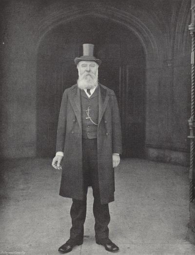 Sir Edwin Durning-Lawrence, Bart (foto in bianco e nero) da J. Benjamin Stone