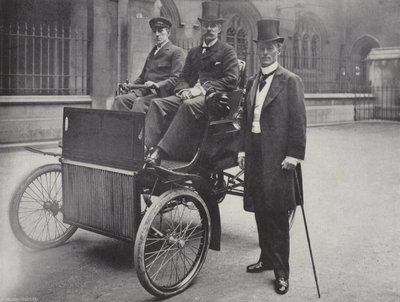 Sir J. Dickson-Poynder, Bart., e il Maggiore Seely da J. Benjamin Stone