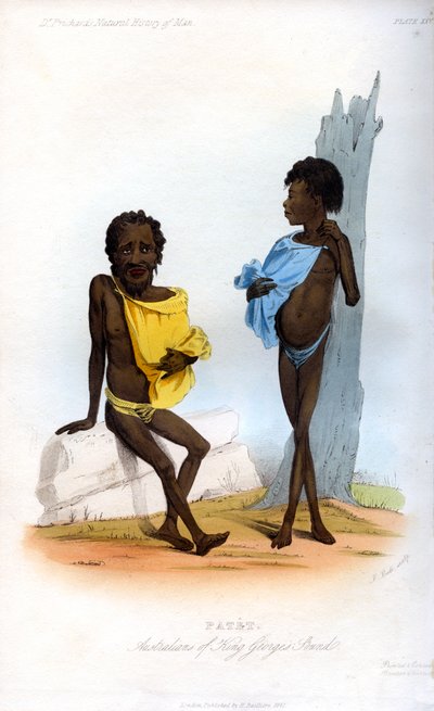 Patet, australiani di King Georges Sound, 1848 da J. Bull