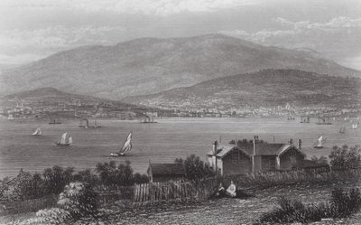 Australia: Hobart Town, Tasmania da J. C. Armytage